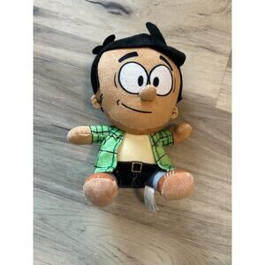 Nickelodeon Loud House 7” Plush Bobby Santiago Sitting Plush Cartoon Character